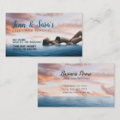 レーザーの毛の取り外しの名刺 名刺 (正面/裏面)