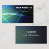 レーザーの電気の技術の名刺 名刺 (正面/裏面)