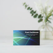 レーザーの電気の技術の名刺 名刺 (スタンド正面)