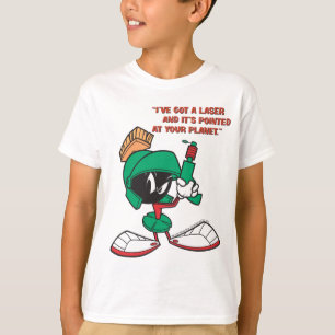 レーザーを指したマーヴィン Tシャツ
