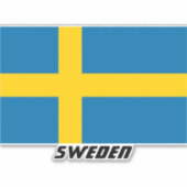 レーザーカットビニール国旗。 シール (正面)