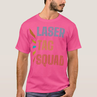 レーザータグ スクワッド レーザー銃 ゲーム 射撃 スポーツ Tシャツ