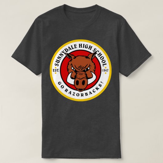 レーザーバックTシャツ Tシャツ (デザイン正面)