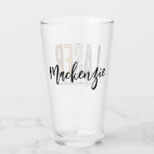 レーザーパーソナライズされた技術者 | レーザー技術 タンブラーグラス (裏面)