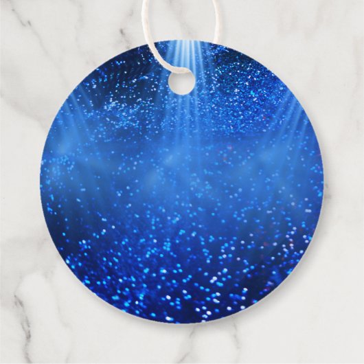 レーザーラベルゲーミングブルーグリーンネオングローサンキュー フェイバータグ (裏面)