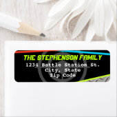 レーザーラベルボーイズ誕生日パーティー ラベル (インサイチュ)