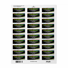 レーザーラベルボーイズ誕生日パーティー ラベル