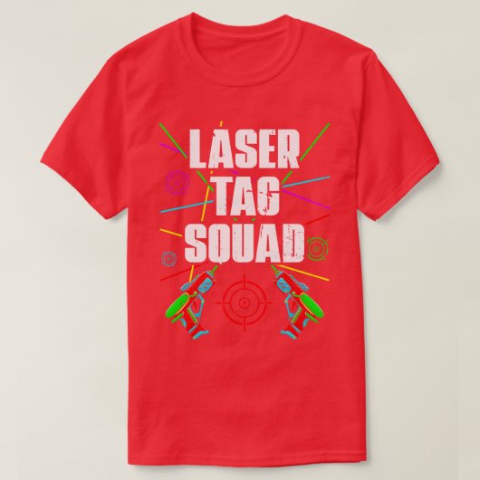 レーザーラベル分隊 Tシャツ (デザイン正面)