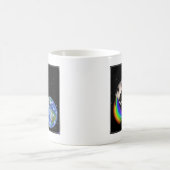 レーザーレインボー宇宙猫 コーヒーマグカップ (中央)