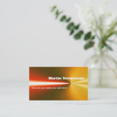 レーザー光線の名刺 名刺 (スタンド正面)