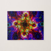 レーザー光線写真心の発射されたシナプス ジグソーパズル (横)