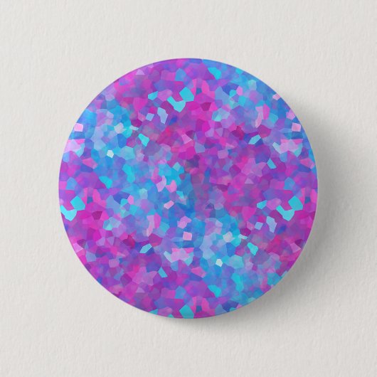 レーザー光線写真輝きパターン 缶バッジ (正面)