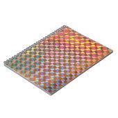 レーザー光線写真金属の写真の多彩なデザイン ノートブック (左側)