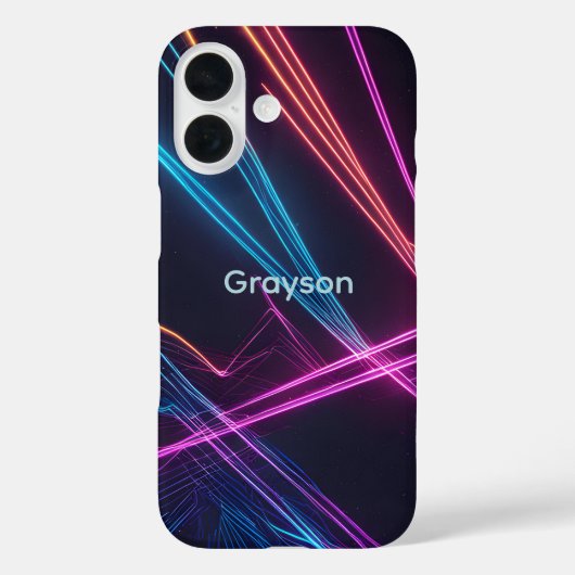 レーザー光 Case-Mate iPhoneケース (裏面)