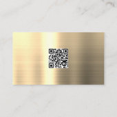 レーザー切断および供給会社ブラス 名刺 (裏面)