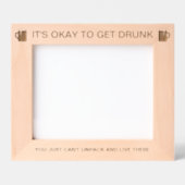 レーザー刻印の枠飲を取り出しても大丈夫 レーザー彫刻フレーム (正面)