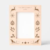 レーザー彫刻 フォトフレーム (正面)