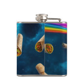 レーザー猫ピザパーティー フラスク (裏面)