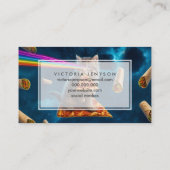 レーザー猫ピザパーティー 名刺 (裏面)