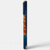 レーザー猫ピザパーティー Case-Mate iPhoneケース (裏面 / 左)