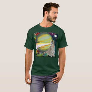 レーザー猫用Tシャツ Tシャツ