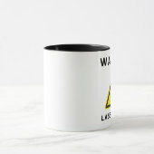 レーザー警告マグカップ マグカップ (中央)