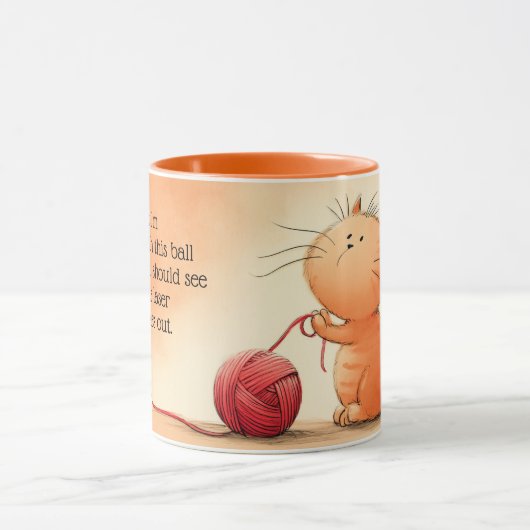 レーザー集束線 マグカップ (中央)