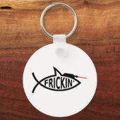 レーザー魚座 キーホルダー (正面)