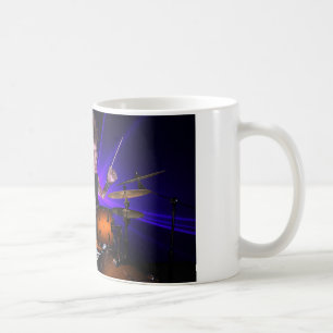 レーザー・マグでドラミング コーヒーマグカップ