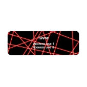 レーザー ラベル (正面)