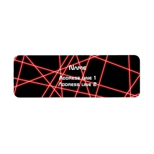 レーザー ラベル (正面)