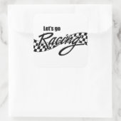 レーシングに行こう スクエアシール (バッグ)