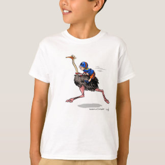 レーシングオストリッチ Tシャツ