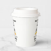 レーシングカーとビール チェッカーフラッグ レースデイ 誕生日 紙コップ (右)