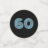 レーシングカーと彼の名前/ネオンブルールックの年齢 コンフェッティ (スモール正面)