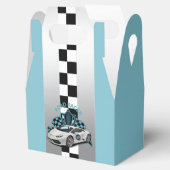 レーシングカーグリーン、ブラック&ホワイトのビーフボックス フェイバーボックス (オープン)