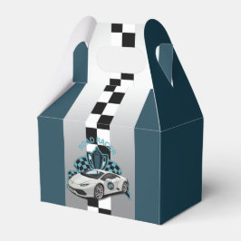 レーシングカーグリーン、ブラック&ホワイトのビーフボックス フェイバーボックス