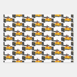 レーシングカータイルデザインラッピング紙シート ラッピングペーパーシート