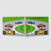 レーシングカーデザインゲストブック ゲストブック (全面)