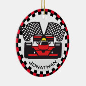 レーシングカーデザインセラミックオーナメント セラミックオーナメント (右)