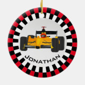 レーシングカーデザインセラミックオーナメント セラミックオーナメント (裏面)