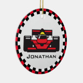 レーシングカーデザインセラミックオーナメント セラミックオーナメント (右)