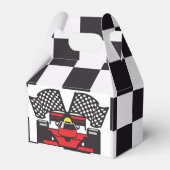 レーシングカーデザインパーティーフェイスボックス フェイバーボックス (裏面サイド)