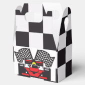 レーシングカーデザインパーティーフェイスボックス フェイバーボックス (オープン)