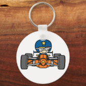 レーシングカート キーホルダー (正面)
