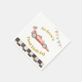 レーシングカーパーティー紙ナプキン スタンダードカクテルナプキン (角)