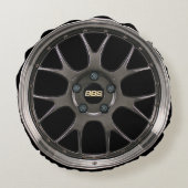 レーシングカーホイールリムグランツーリスモ映画GT7ラウンド ラウンドクッション (裏面)