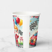 レーシングカーボーイ1st誕生日パーティー 紙コップ (右)