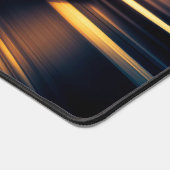 レーシングカーモダンカスタムのパーソナライズされた名前 デスクマット (コーナー)