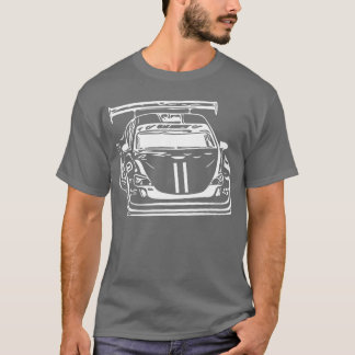 レーシングカーモータースポーツパワフルな車家族友達 Tシャツ